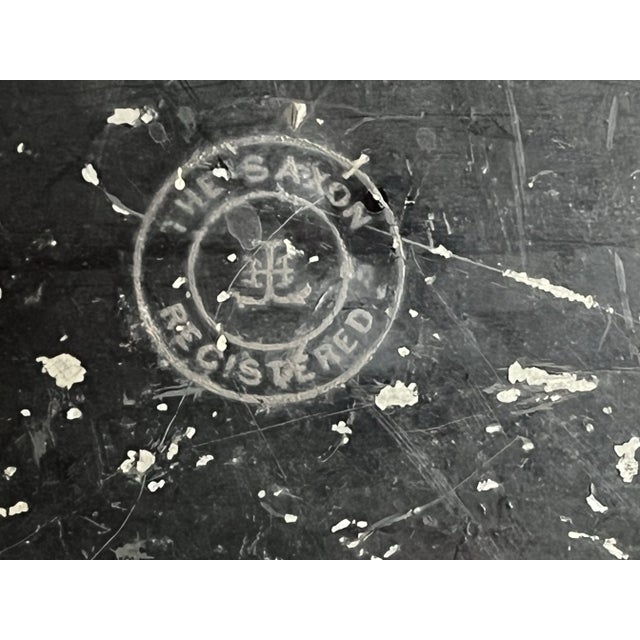 Black Antique Hand Painted German Firewood Holder Coal Scuttle For Sale - Image 8 of 12