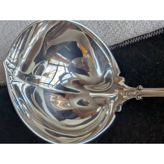 Gorham "Palm" Sterling Silver Soup Ladle, 1897 For Sale - Image 16 of 17