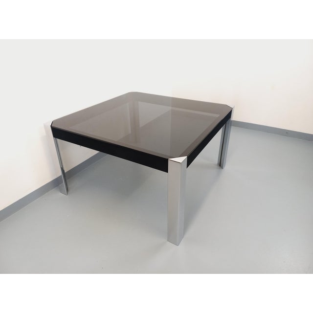 Vintage Italian Square Dining Table by Guido Faleschini, 1970s For Sale - Image 15 of 18