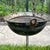 This Antique Handmade Silver on Copper Handing Cauldron/Pot is a unique and charming piece of collectible metalware....