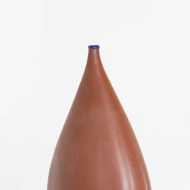 1980s Murine Murano Art Glass Vase For Sale - Image 9 of 9