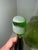 1960s Rare 1969 XL Extra Large Olive Green Blenko #6951 W/Label Handblown Glass Decanter With Stopper Bottle For Sale - Image 5 of 11