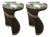 "Matita" Coffee Table, Set of 2, With Bronze and Wood, Handcrafted, Bizimyer Furniture, Istanbul For Sale