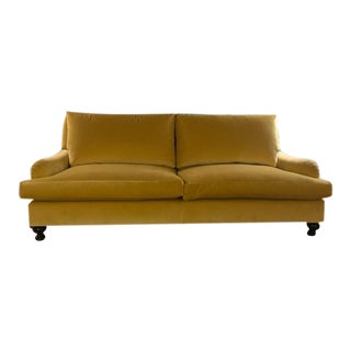 Custom Made Gold Sofa For Sale