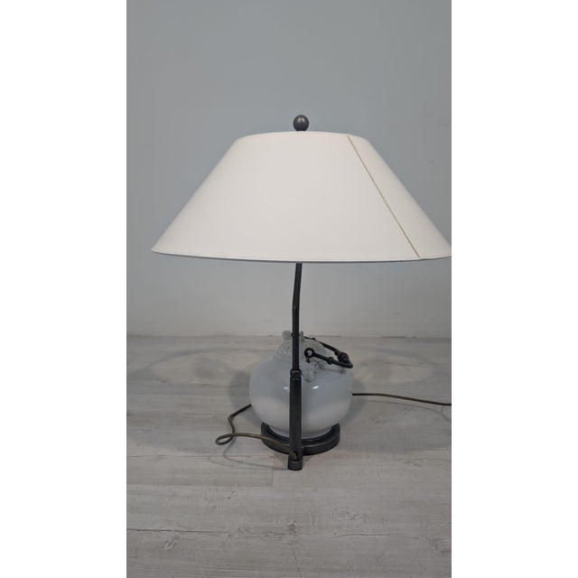 Porcelain Lamp by Gio Panti for Richard Ginori, 1980s For Sale - Image 10 of 18