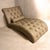 Arhaus The Art of Unwinding: Arhaus Audrey Button-Tufted Genuine Leather Chaise Lounge For Sale - Image 4 of 4