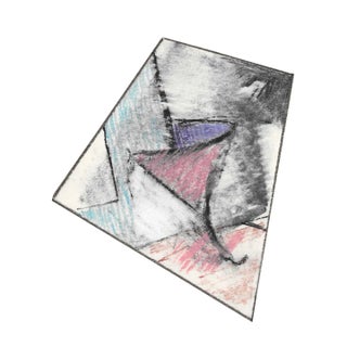 1996 Charles Dudley Abstract Pastel For Sale