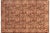 Brown Floral 1990's Pak-Persian Brown/Pink Wool Rug - 5'11'' X 9'2'' For Sale - Image 8 of 9