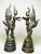 Pair of Antique Thai Bronze Kinnaris Figurines For Sale - Image 4 of 18