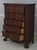 Victorian Victorian Style Mahogany Finish 5 Drawer Chest For Sale - Image 3 of 15