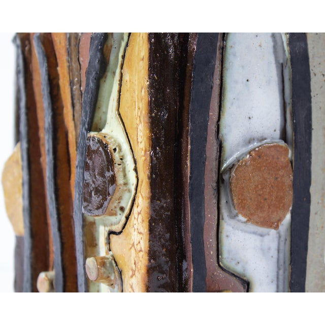 1960s 1967 Studio Pottery Vase by Mary Ann Wurst For Sale - Image 5 of 7