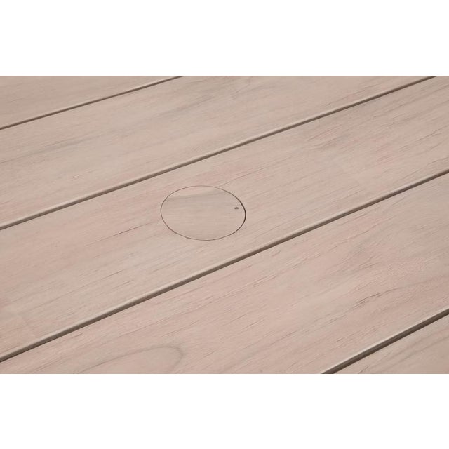 Essentials for Living Big Sur Teak Outdoor Dining Table For Sale In Washington DC - Image 6 of 6