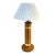 1960s Russel Wright Style Bamboo Table Lamp For Sale