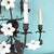 1960s Vintage 7 Light Wrought Iron Wall Sconce With Milk Glass Flowers & Cherub Motif Matching Sconce Available Separately For Sale - Image 5 of 12