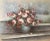 Gray Still Oil Painting Flowers For Sale - Image 8 of 11