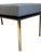 Wood Customized Bernhardt "Manhattan" Bench With Solid Brass Legs For Sale - Image 7 of 8