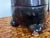 Vintage Large Carved Wood Cat Statue For Sale - Image 9 of 10