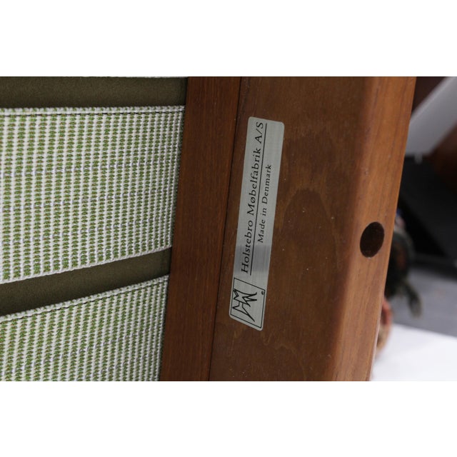 Brown Vintage Easy Chair in Teak from Holstebro Möbelfabrik, 1960s For Sale - Image 8 of 9