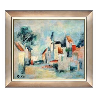 Mid 20th Century Urban Portrait, Egon Adler For Sale