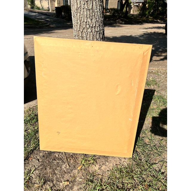 Large Framed Vintage Eagle Faux Marble Carving by d.r. Miller For Sale In Houston - Image 6 of 11