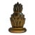 Vintage Brass Pineapple Doorstopper Bookend For Sale