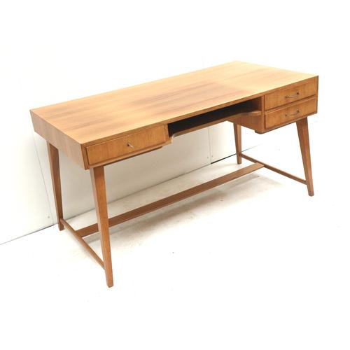 Vintage Desk with Slender Legs from WK Möbel, 1970s For Sale - Image 6 of 11