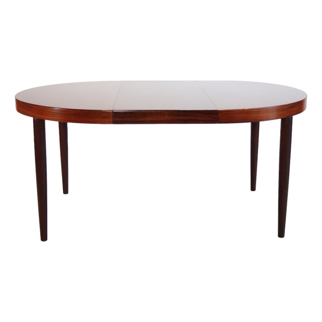 Round Extendable Dining Table from SVA Mobler, 1960s For Sale