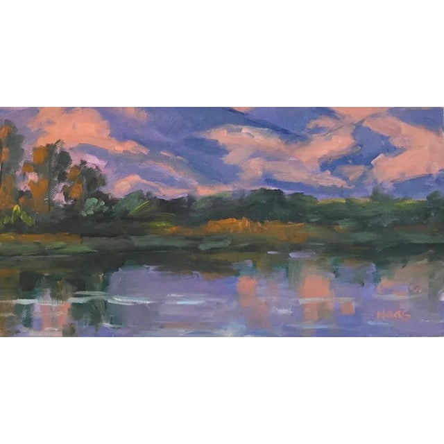 Original Oil Painting Landscape Mount Diablo Morning Light - Unframed For Sale - Image 12 of 12