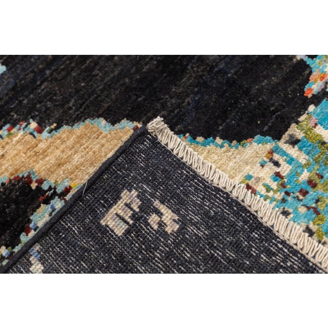 Fine Contemporary Wool Rug 5'6" X 7'7'' For Sale - Image 9 of 9