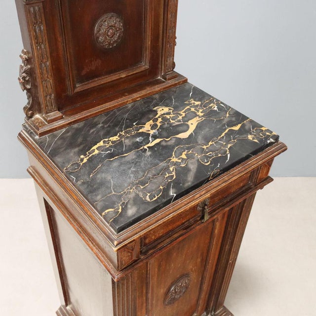 Neo-Renaissance Walnut Bedside Tables For Sale - Image 11 of 14