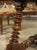 17th Century Spanish Walnut Table or Desk With Turned Legs and Stretcher For Sale - Image 4 of 12