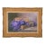 Early 20th Century Still Life of Violets in Basket - Artist Unknown For Sale