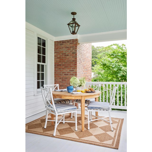 Erin Gates by Momeni Saybrook Diamond Natural Indoor/Outdoor Area Rug 2' X 3' For Sale In Atlanta - Image 6 of 12