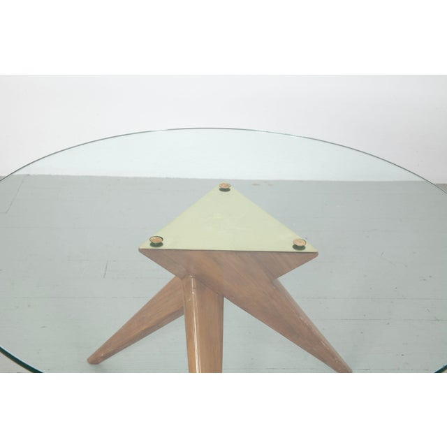 Vintage Side Table in Wood, 1940s For Sale - Image 10 of 18