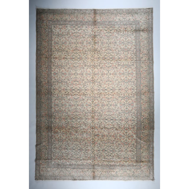 This listing is for an exceptional vintage handmade Turkish rug coming from Kayseri.i can say the wool is very soft it is...