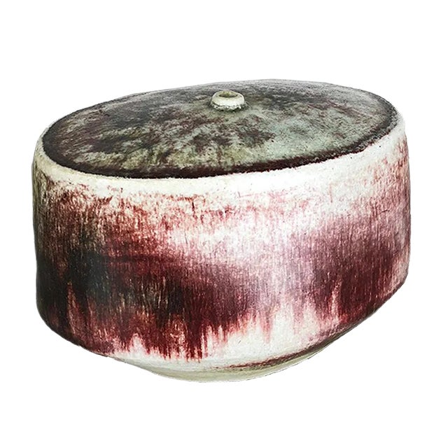 Ceramic Studio Pottery Vase by Bruno & Ingeborg Asshoff, 1960s For Sale