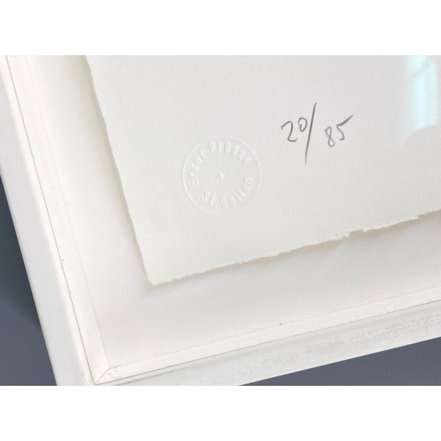 1970s Mark Tobey, Composition in Black, 1972, Lithograph on Paper, Framed For Sale - Image 5 of 11