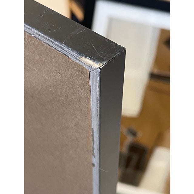 Contemporary Untitled #27, Framed Abstract Mixed Media, Neutral Minimalist Wall Art For Sale - Image 3 of 4