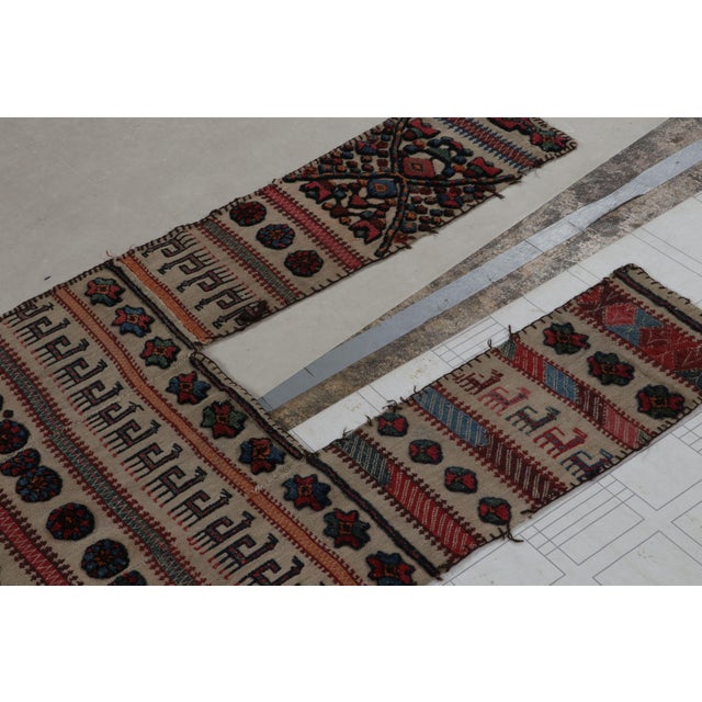 Late 18th Century Late 18th Century Antique Persian Horse Cover With Colorful Geometric Patterns, From Rug & Kilim For Sale - Image 5 of 8