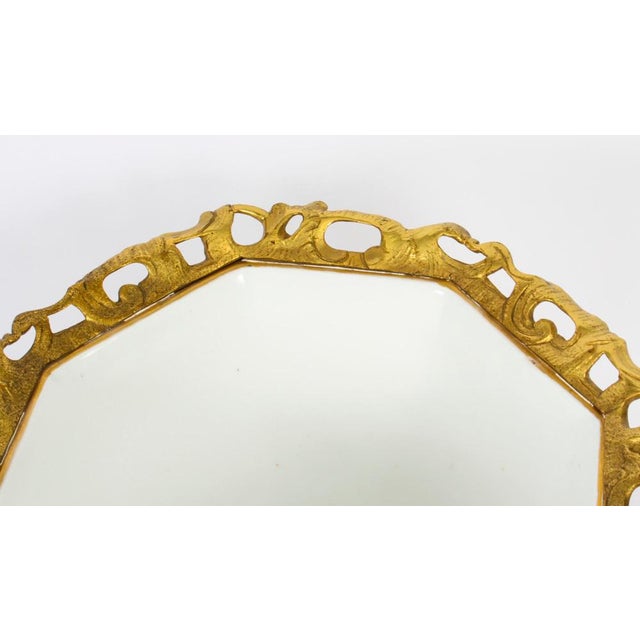 Gold 19th Century Gilt Bronze & Samson Porcelain Centrepiece For Sale - Image 8 of 13