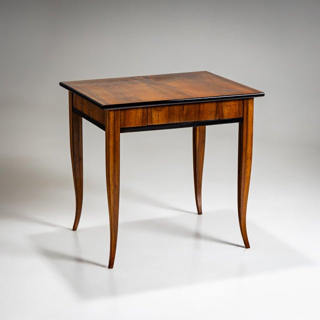 Black Biedermeier Walnut Table, 1820s For Sale - Image 8 of 8