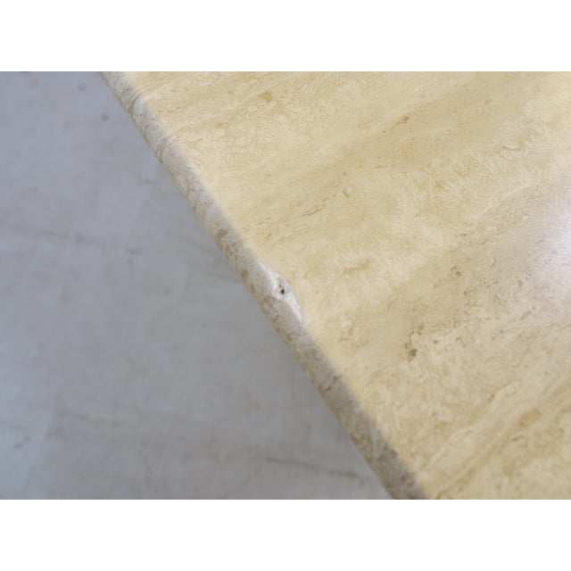 Mid-Century Travertine Nesting Tables, 1970s, Set of 2 For Sale - Image 11 of 12