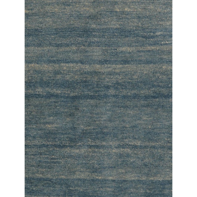 Vintage Hand-Knotted Persian Gabbeh Rug 5'8" X 8'0" For Sale - Image 4 of 4