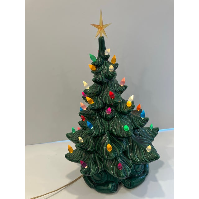 50’s Ceramic Christmas Tree For Sale In Boston - Image 6 of 8