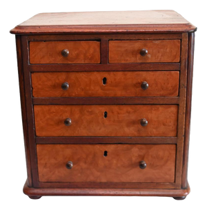 Antique Victorian Mahogany Chest of Drawers, 1880
