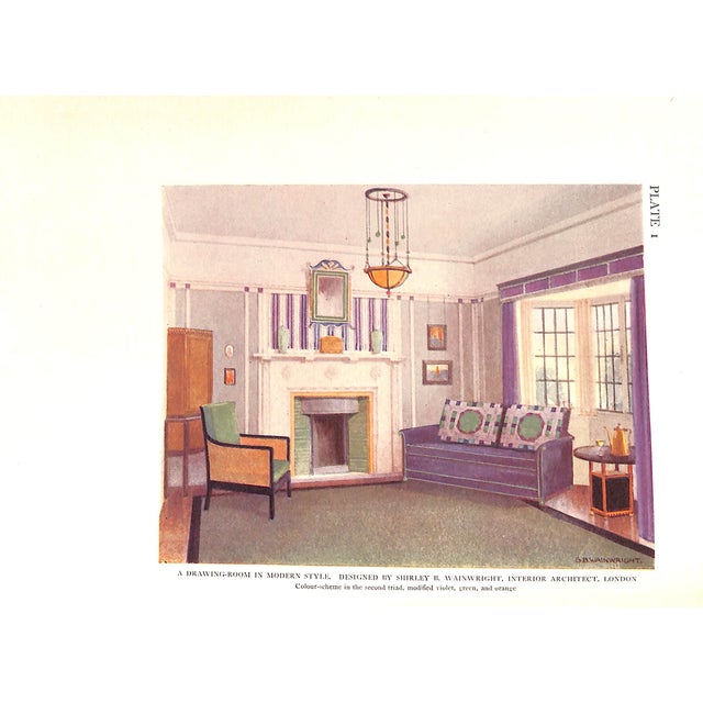 Paper "The Practical Book of Furnishing the Small House and Apartment" 1922 Holloway, Edward Stratton For Sale - Image 7 of 10