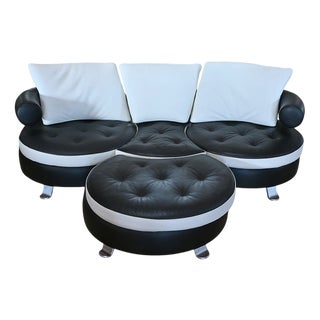Italian Three-Seater Sofa by Mario Spinelli for Formenti, 1980 For Sale