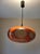 Space Age Orange Acrylic Glass UFO Lamp, 1970s For Sale - Image 17 of 17