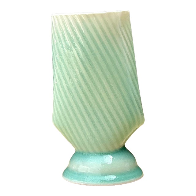 Vintage Original Studio Pottery Vase For Sale