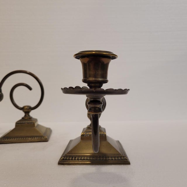 Gold Louis XVI Bronze Candlesticks, France, 1790, Set of 2 For Sale - Image 8 of 18